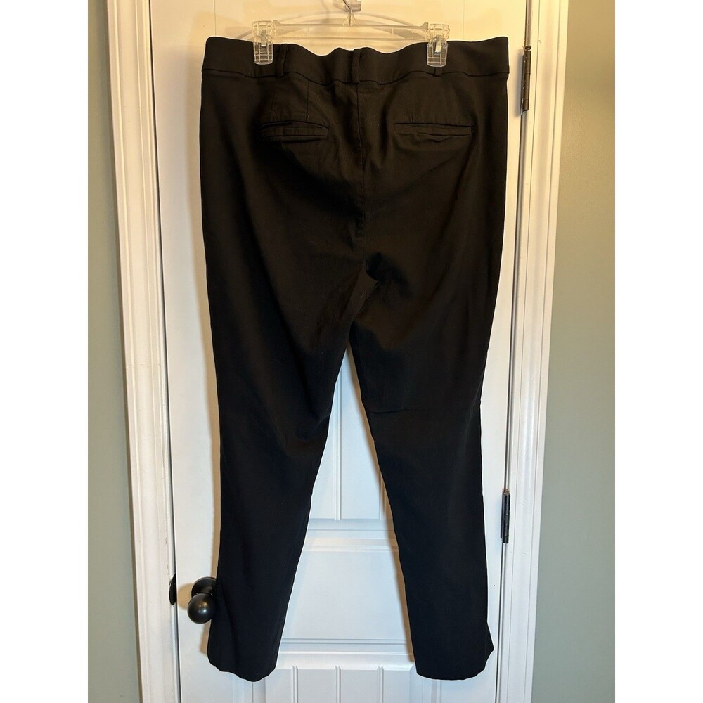 Lane Bryant The Allie Black Career Pants Size 20R Stretch Straight Leg Work - Picture 14 of 14